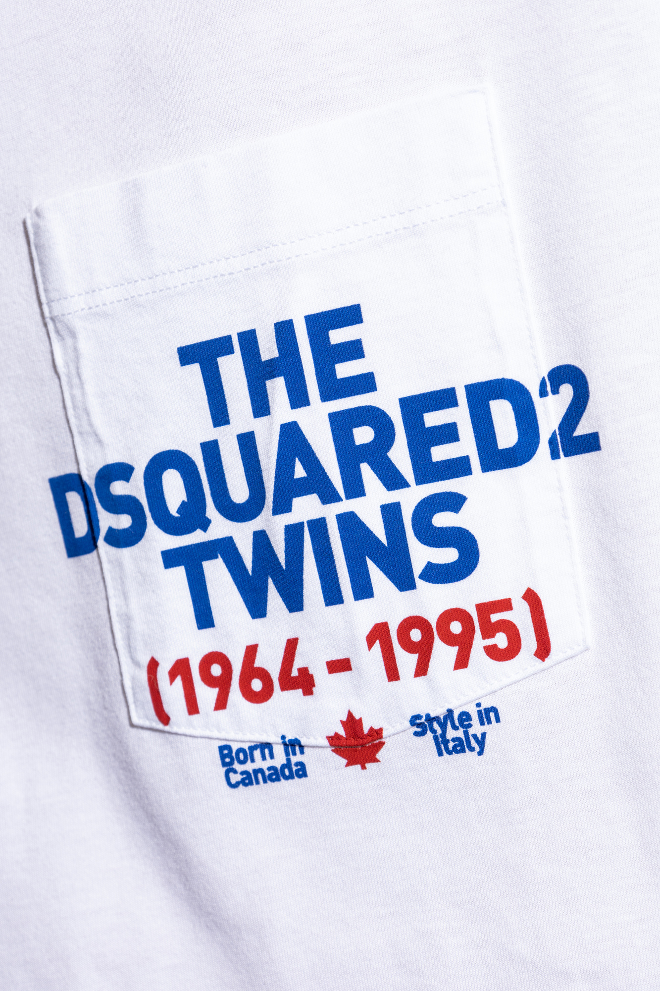 DSQUARED2 Tシャツ Pocket Logo S74GD1407-S23009-100 White T-shirt with pocket Dsquared2 - Vitkac AS